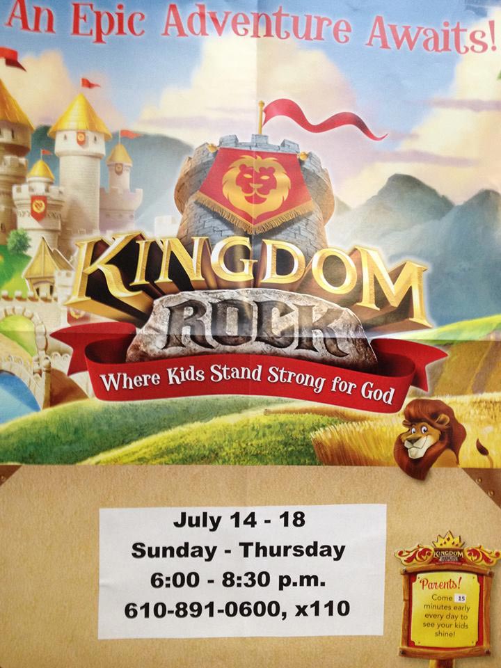 Kingdom Rocks Vbs Emblem Reformation Lutheran Church