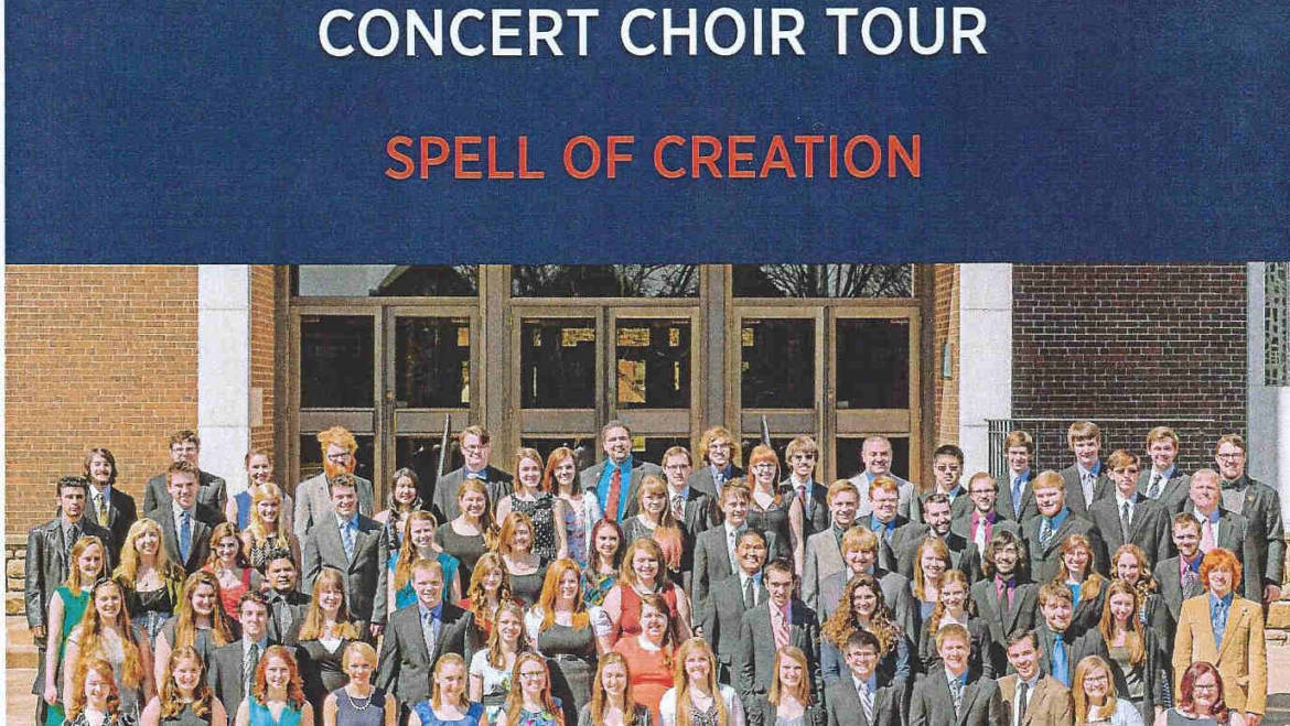 LVC Concert Choir tour comes to Reformation!