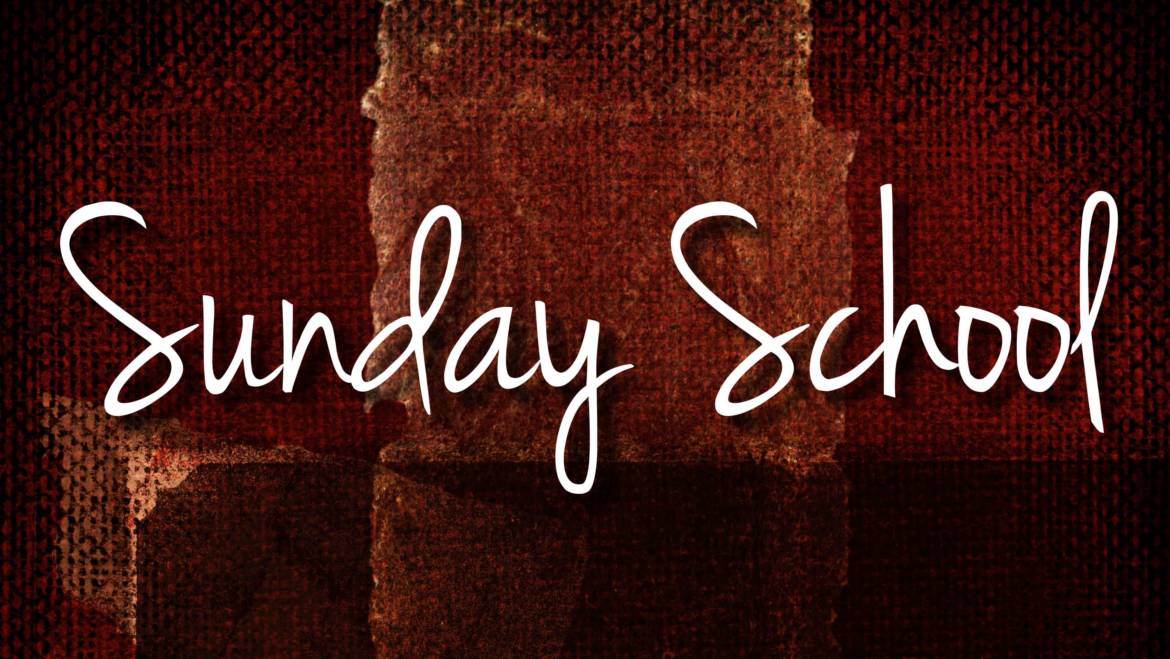 Sunday School Schedule - Reformation Lutheran Church
