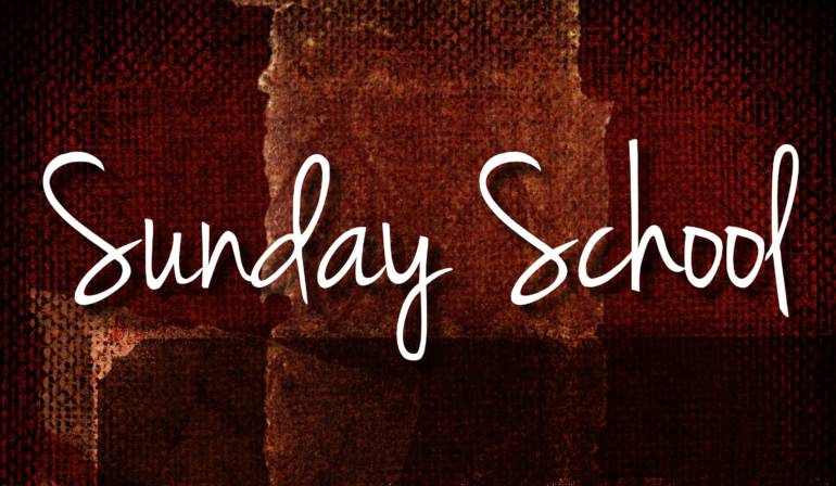 Sunday School Schedule