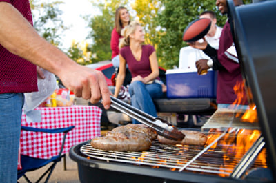 Young Adults Family Cookout