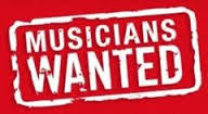 Musicians and Singers Wanted!