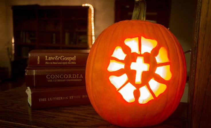 Carve Your Pumpkin with Luther’s Seal