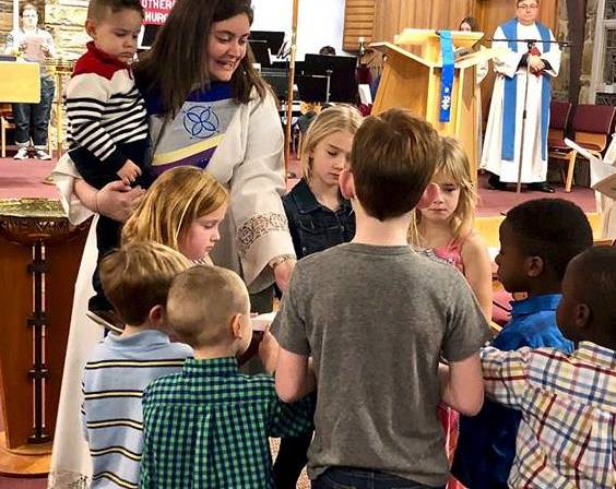 Advent Gospel Procession by Children