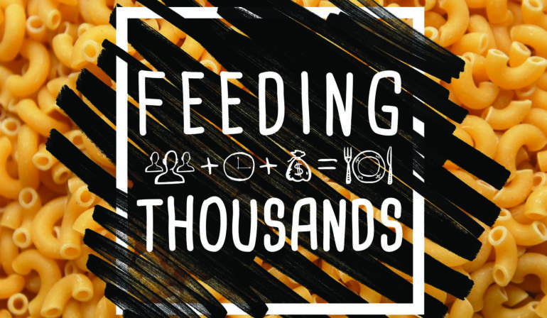 Feeding Thousands – Yes Thousands!