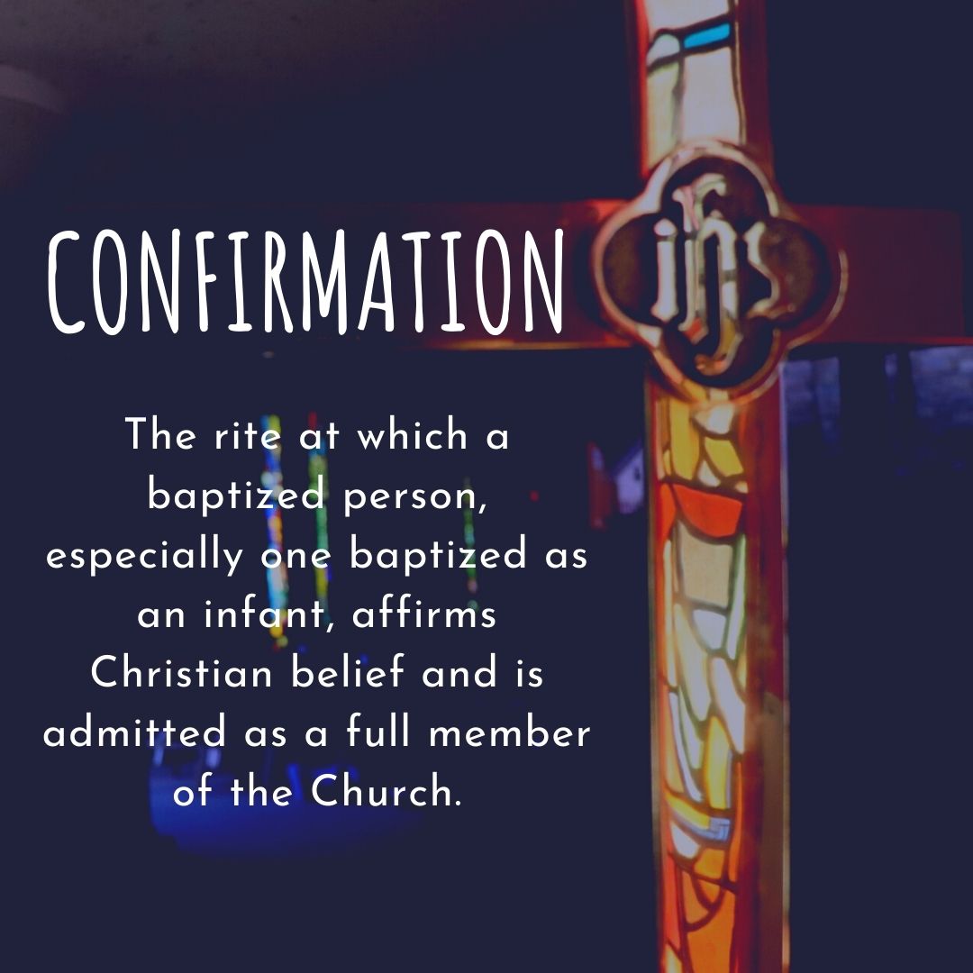 Celebrate Our Confirmands on October 17