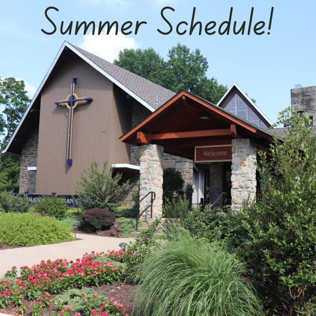 Summer Worship Schedule 2024