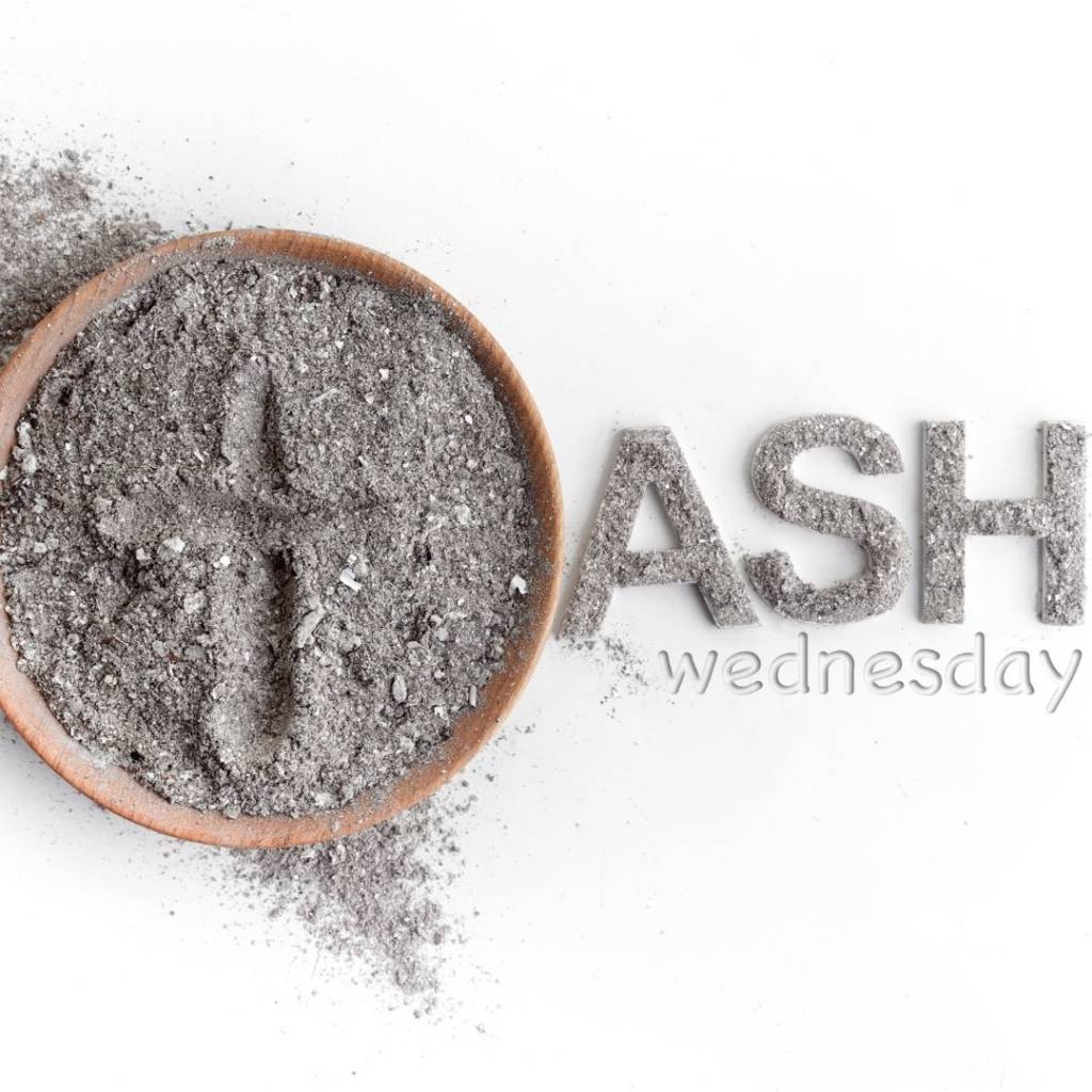 Ash Wednesday is March 2