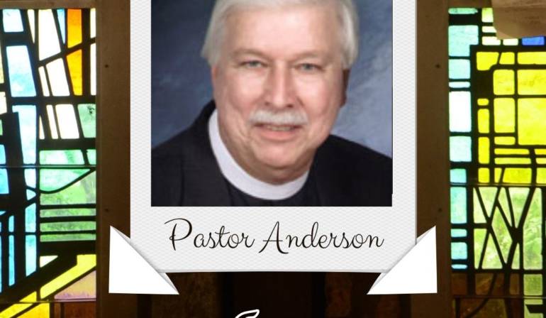Welcome Pastor David Anderson!