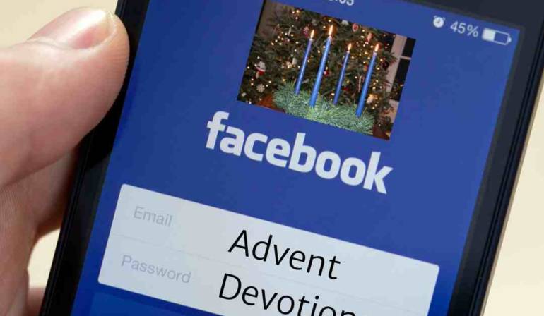 Advent Devotions on Facebook Live
