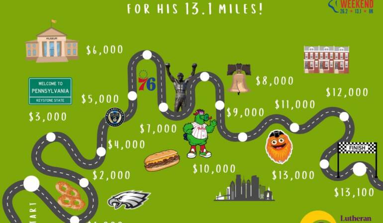 Help Erik Raise $13,100 for Lutheran Settlement House for His 13.1 Miles!
